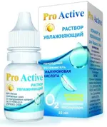 Optimed pro active раствор увлажняющий, раствор увлажняющий офтальмологический, 10 мл, 1 шт. фото