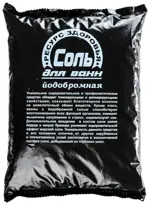 Ресурс здоровья Соль для ванн йодобромная, соль для ванн, 1 кг, 1 шт. фото