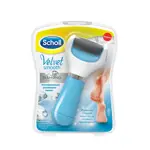 Scholl Электрическая роликовая пилка для удаления огрубевшей кожи стоп, 1 шт, голубого цвета фото