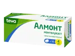 Алмонт, 4 мг, таблетки жевательные, 98 шт. фото