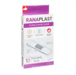 Ranaplast Лейкопластырь водостойкий классический, 2 см х 7 см, 10 шт, телесного цвета фото