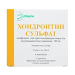 Хондроитин сульфат, 100 мг, лиофилизат для приготовления раствора для внутримышечного введения, 10 шт. фото