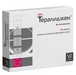 Тералиджен, 5 мг, таблетки, покрытые пленочной оболочкой, 25 шт. Тералиджен, 5 мг, таблетки, покрытые пленочной оболочкой, 25 шт. фото 2