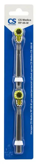 CS Medica RP-66-M Насадки для зубной щетки CS Medica CS-466-M, 2 шт. CS Medica RP-66-M Насадки для зубной щетки CS Medica CS-466-M, 2 шт. фото 1