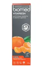 Splat Biomed Vitafresh, зубная паста, 100мл, 1 шт, мята + цитрус, отбеливающая Splat Biomed Vitafresh, зубная паста, 100мл, 1 шт, мята + цитрус, отбеливающая фото 3