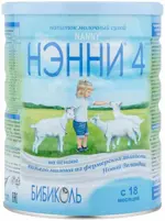 Нэнни 4, напиток молочный сухой, 800 г, 1 шт, для детей с 18 месяцев фото