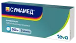 Сумамед, 500 мг, таблетки, покрытые пленочной оболочкой, 3 шт. фото 3