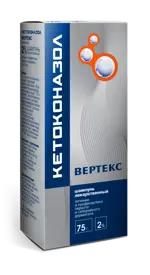 Кетоконазол-Вертекс, 2%, шампунь лекарственный, 75 г, 1 шт. фото