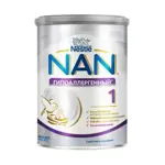 NAN 1 Optipro Гипоаллергенный, смесь молочная сухая, 800 г, 1 шт, для детей с рождения, с пробиотиками фото