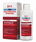 911 Экстренная помощь Шампунь Луковый с красным перцем, шампунь, 150 мл, 1 шт. фото