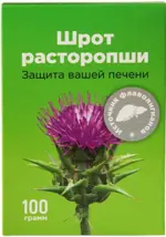 Расторопши Шрот, порошок для приема внутрь, 100 г, 1 шт. фото