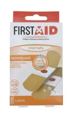 Ферстэйд Пластырь мозольный простой для сухих мозолей, 20 х 65 мм, пластырь, 5 шт. фото