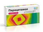 Парацетамол Реневал, 500 мг, таблетки, 20 шт. фото 