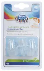 Canpol Babies Насадки сменные к назальному аспиратору для детей, 3 шт. Canpol Babies Насадки сменные к назальному аспиратору для детей, 3 шт. фото 2