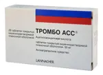 Тромбо АСС, 50 мг, таблетки, покрытые кишечнорастворимой пленочной оболочкой, 28 шт. фото