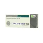 Суматриптан-OBL, 50 мг, таблетки, покрытые пленочной оболочкой, 2 шт. фото