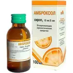 Амброксол, 15 мг/5 мл, сироп, 100 мл, 1 шт. фото