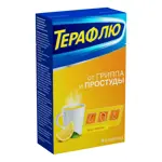 ТераФлю от гриппа и простуды, порошок для приготовления раствора для приема внутрь, 22.1 г, 4 шт, лимон ТераФлю от гриппа и простуды, порошок для приготовления раствора для приема внутрь, 22.1 г, 4 шт, лимон фото 3