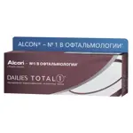 Alcon Dailies Total 1 Линзы контактные однодневные, BC=8,5 d=14,1, 30 шт, D(-3.75), стерильно фото