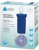 Кружка Эсмарха, 1.5 л, 1 шт, с двумя наконечниками Кружка Эсмарха, 1.5 л, 1 шт, с двумя наконечниками фото 1