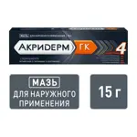 Акридерм ГК, мазь для наружного применения, 15 г, 1 шт. Акридерм ГК, мазь для наружного применения, 15 г, 1 шт. фото 2