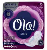 Ola! Ultra Luxe Normal прокладки Мягкий шелк, прокладки гигиенические, 9 шт. фото