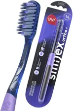 Splat Smilex ortho+ Ортодонтическая зубная щетка, щетка зубная, 1 шт, цвет в ассортименте, мягкая Splat Smilex ortho+ Ортодонтическая зубная щетка, щетка зубная, 1 шт, цвет в ассортименте, мягкая фото 1