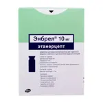Энбрел, 10 мг, лиофилизат для приготовления раствора для подкожного введения, 4 шт. фото 