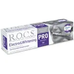 ROCS PRO Electro whitening, паста зубная, 135 г, 1 шт, без фтора фото 