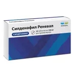 Силденафил Реневал, 100 мг, таблетки, покрытые пленочной оболочкой, 20 шт. фото