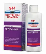 911 Экстренная помощь шампунь Репейный, шампунь, 150 мл, 1 шт. фото