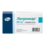 Липримар, 40 мг, таблетки, покрытые пленочной оболочкой, 30 шт. фото