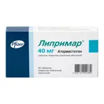 Липримар, 40 мг, таблетки, покрытые пленочной оболочкой, 30 шт. Липримар, 40 мг, таблетки, покрытые пленочной оболочкой, 30 шт. фото 1