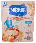 Nestle Каша молочная Мультизлаковая, каша детская молочная, 200 г, 1 шт, мёд + абрикос фото
