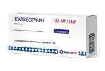 Фулвестрант, 250 мг/5 мл, раствор для внутримышечного введения, 5 мл, 2 шт. фото