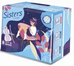 Sisters Classic Night прокладки женские гигиенические, прокладки женские гигиенические, 8 шт, 5 капель, поверхность сеточка фото