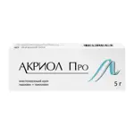 Акриол Про, 2.5%+2.5%, крем для местного и наружного применения, 5 г, 1 шт. Акриол Про, 2.5%+2.5%, крем для местного и наружного применения, 5 г, 1 шт. фото 1