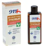 911 Ваша служба спасения шампунь Луковый с экстрактом Крапивы, шампунь, 150 мл, 1 шт, против выпадения волос фото
