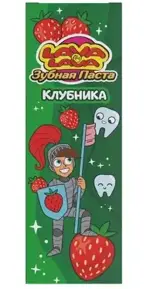 Lava Lava Зубная паста для детей 6-14 лет, паста зубная, 50 мл, 1 шт, клубника фото
