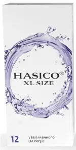 Hasico Презервативы, презервативы, 12 шт, увеличенного размера фото