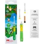 CS Medica CS-562 Junior, щетка зубная электрическая, 1 шт, зеленого цвета, для детей CS Medica CS-562 Junior, щетка зубная электрическая, 1 шт, зеленого цвета, для детей фото 3