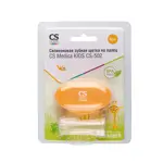 CS Medica kids CS-502 Силиконовая зубная щетка на палец, 1 шт, для детей с 4 месяцев фото 2