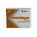 Линкомицин, 250 мг, капсулы, 20 шт. фото