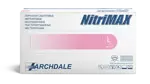 Archdale Nitrimax Перчатки смотровые нитриловые нестерильные неопудренные текстурированные, L, перчатки неопудренные, пара, 50 шт, розовые фото