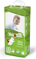Yokosun Eco Подгузники-трусики детские, 9-14 кг, 44 шт. фото