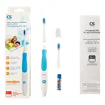 CS Medica CS-161 Электрическая зубная щетка звуковая, щетка зубная, 1 шт, голубого цвета, 2 насадки CS Medica CS-161 Электрическая зубная щетка звуковая, щетка зубная, 1 шт, голубого цвета, 2 насадки фото 4