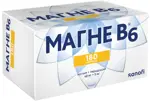 Магне B6, таблетки, покрытые пленочной оболочкой, 180 шт. Магне B6, таблетки, покрытые пленочной оболочкой, 180 шт. фото 1