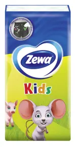 Zewa Kids платки носовые бумажные, 100 шт, 10х10 Zewa Kids платки носовые бумажные, 100 шт, 10х10 фото 6