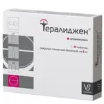 Тералиджен, 5 мг, таблетки, покрытые пленочной оболочкой, 25 шт. Тералиджен, 5 мг, таблетки, покрытые пленочной оболочкой, 25 шт. фото 3