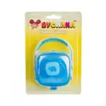 Бусинка Пустышка силиконовая с прикусом, 6-18 месяцев, 1 шт, цветная, арт. 424 фото 2